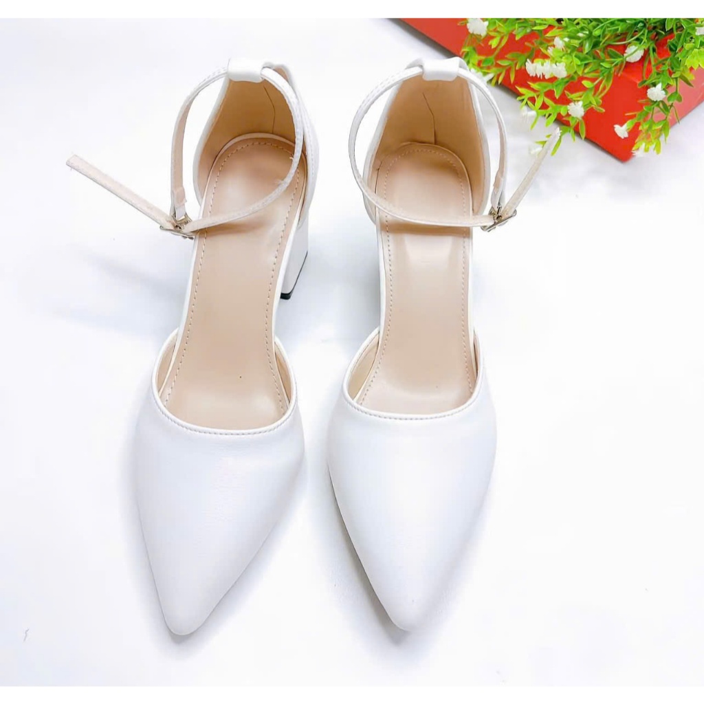 B01- Giày cao gót hậu bít sang chảnh, size 35-40, gót 3-7cm