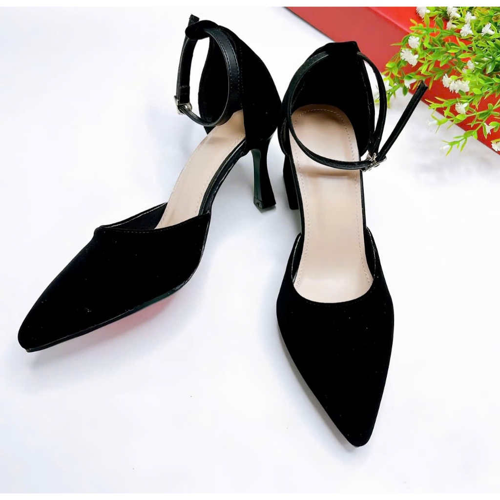 B01- Giày cao gót hậu bít sang chảnh, size 35-40, gót 3-7cm