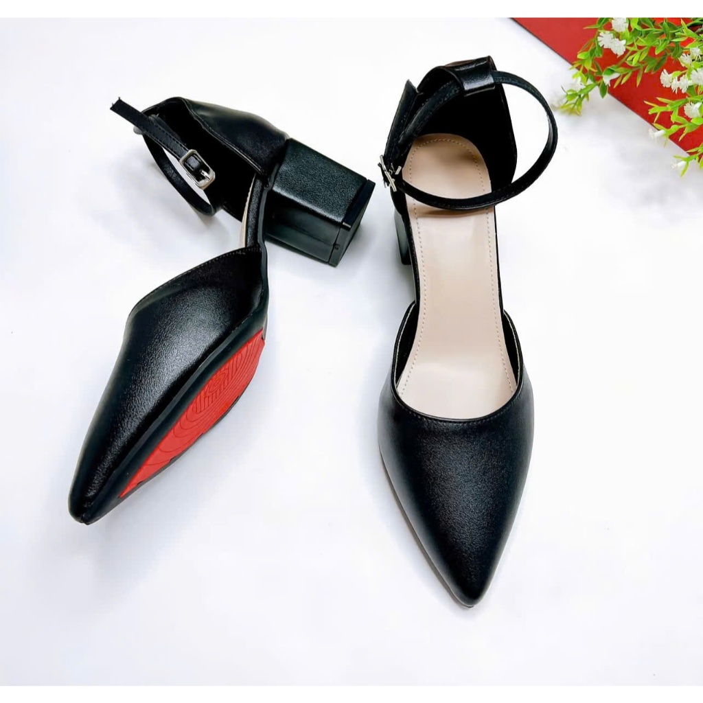 B01- Giày cao gót hậu bít sang chảnh, size 35-40, gót 3-7cm