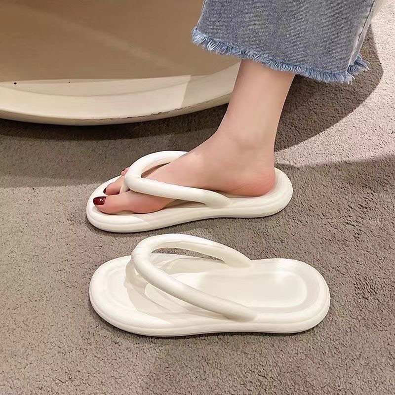 Dép đi biển xỏ ngón đế dày chống trượt phong cách Hàn Quốc cho nữ Dép Tông nhà Min chọn chuẩn size