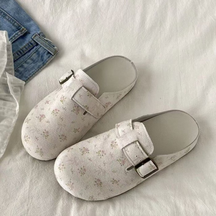Giày Birkenstock nữ có chân váy, dép xỏ ngón đa năng cho nữ, giày sneaker slip-on cho nữ