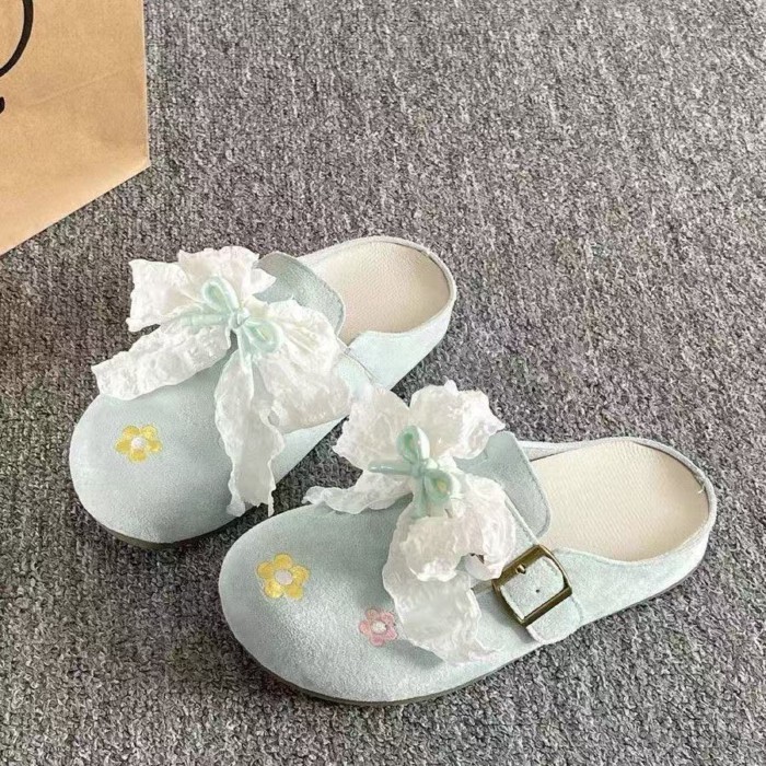 Giày Birkenstock nữ có chân váy, dép xỏ ngón đa năng cho nữ, giày sneaker slip-on cho nữ