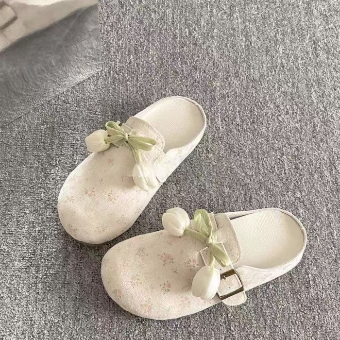 Giày Birkenstock nữ có chân váy, dép xỏ ngón đa năng cho nữ, giày sneaker slip-on cho nữ