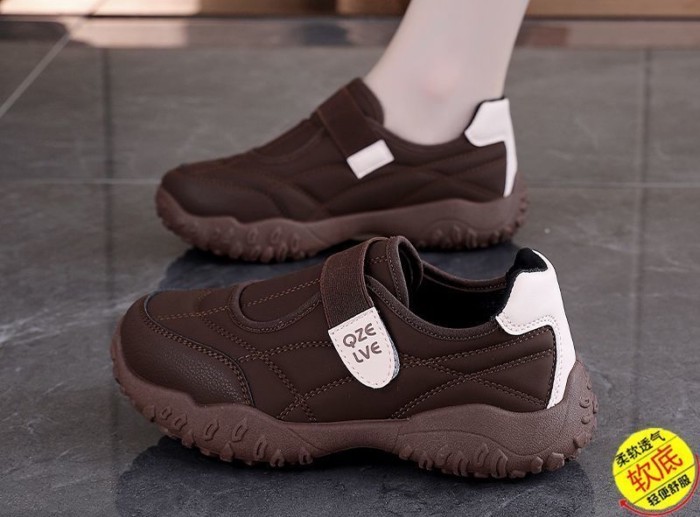 Nông Miệng Mary Jane Giày Nữ Đế Dày Velcro Thể Thao Giày Sandal Nữ Forrest Tập Luyện