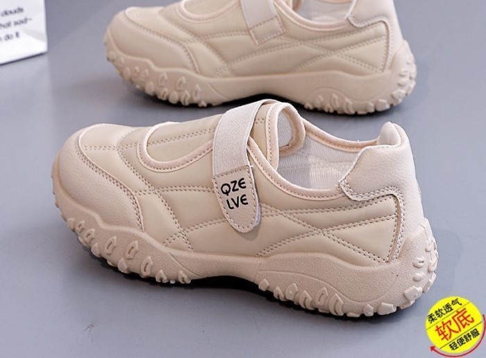 Nông Miệng Mary Jane Giày Nữ Đế Dày Velcro Thể Thao Giày Sandal Nữ Forrest Tập Luyện