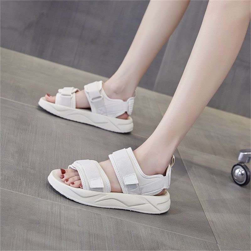 Sandal nữ 2 quai dán Đế 3 Phân M268 CConiichii 2 màu cực đẹp