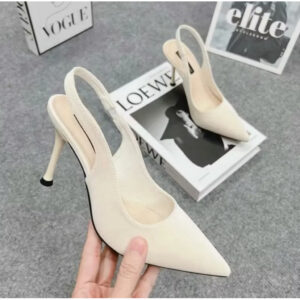 [ bigsize 35-41 ] Giầy cao gót mũi nhọn chất da mềm mịn gót 7p - 9p B09